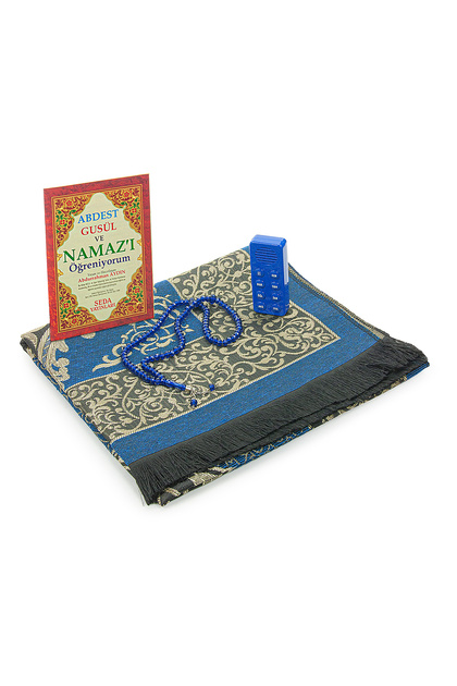 ihvan online Namaz Kıldıran Cihaz - Mavi Renk - Kutulu - Tesbihli