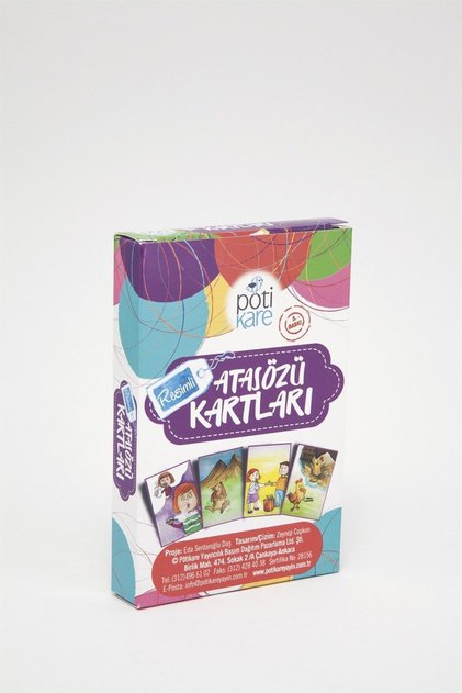 Resimli Atasözü Kartları