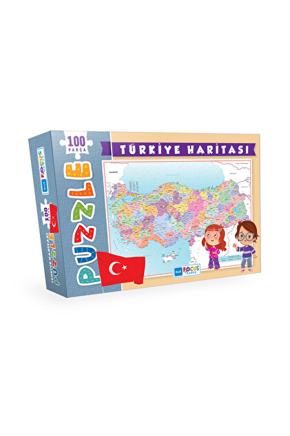 だいにぐるーぷBlu-ray4枚セット Blue Focus 100 Parça Puzzle - Türkiye Haritası Puzzle - Fiyatı