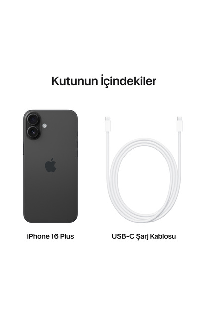 Apple iPhone 16 Plus 128GB Siyah - Fiyatı, Yorumları