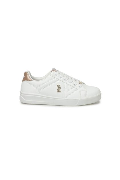 4f exxy 4pr u.s. polo assn. women's sports shoes a101887273 white