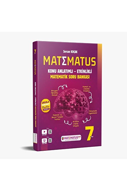 Matematus Yayınları MATEMATUS YAYINLARI 7. SINIF MATEMATİK KONU