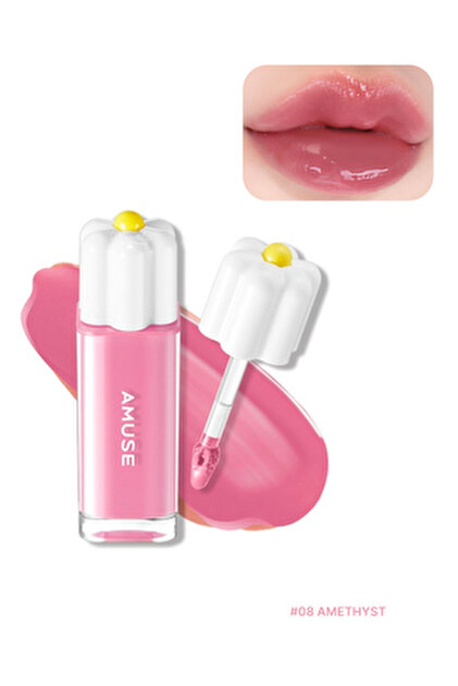 Amuse Dew Tint - Doğal Parlaklık ve Nem Veren Meyveli Dudak Tinti