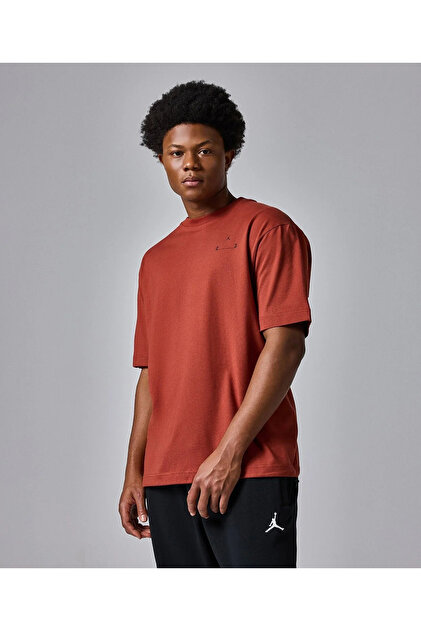 Nike Jordan 23 Engineered erkek lightweight kahverengi t-shirt