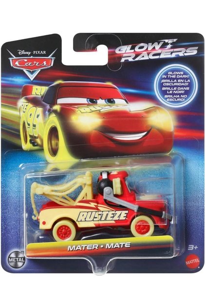Cars Hpg76 Karanlıkta Parlayan Yarışçılar Tekli Karakter Araçlar