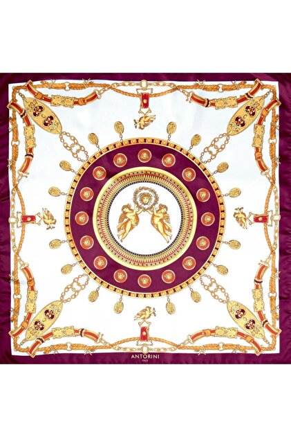 Imperial Italyan Malı Limited Edition El Yapımı Fular Bandana Şal Como Eşarp
