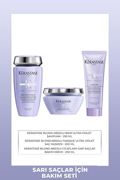 Kerastase Kérastase Blond Absolu Bain Ultra -Violet Sampuan 250 ml
