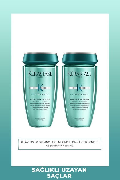 Kérastase Resistance Bain Extentioniste Shampoo 250 Ml X 2