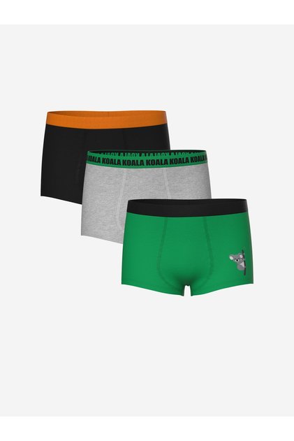 Printed Boy's Boxer Set of 3
