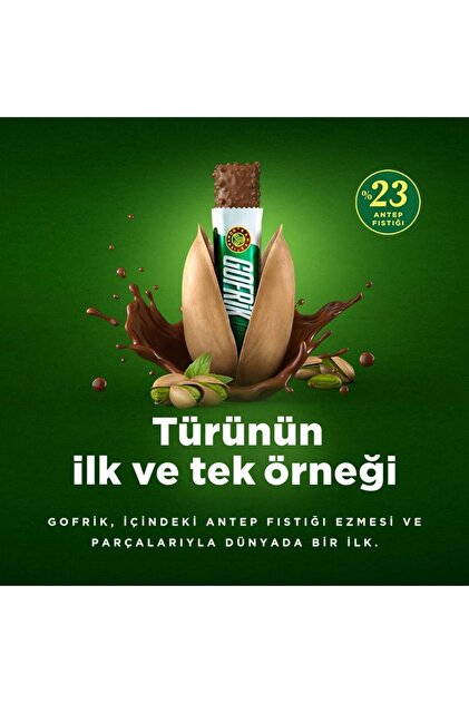 Kahve Dünyası Gofrik Fıstık Parçacıklı Sütlü Mini Gofret 125gr
