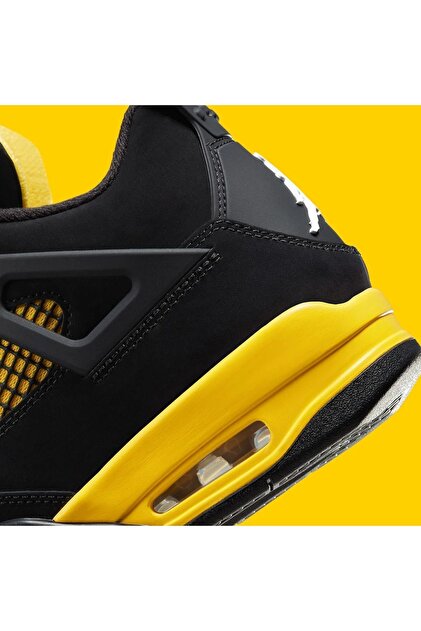 Nike Air Jordan 4 Retro Yellow Thunder DH6927-017 Erkek Spor