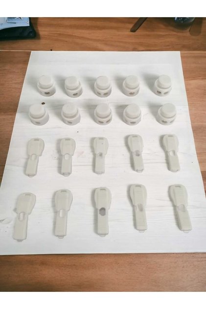 Button Model Smart Locking Mechanism for Laces 5 Pairs - 20 Pieces