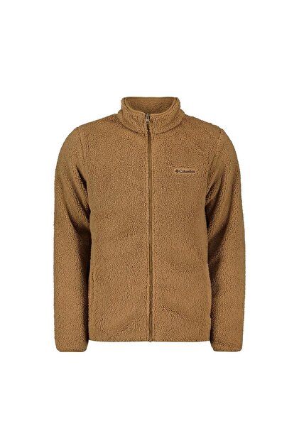 Columbia Erkek Camel Rugged Ridge III Sherpa Full Zip Polar