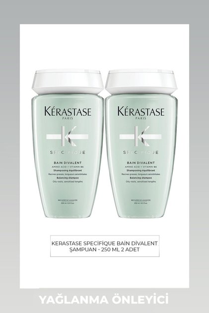 Specifique Bain Divalent Anti-Oil Shampoo 250 ml 2 Pieces
