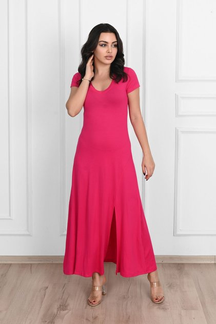 Women's Slit Detailed Dress 5174-23