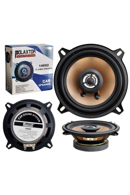 POLAXTOR Oto Hoparlör 13cm 200w Tweeterlı 1 Adet Plx-14692