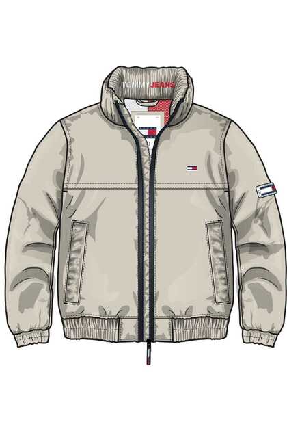 Tommy Hilfiger TOMMY JEANS ERKEK ESSENTIAL CASUAL BOMBER MONT