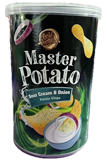 MASTER POTATO SOUR CREAM & ONION CHİPS 160GR