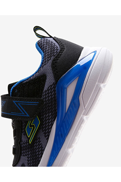 Skechers TRİ - NAMİCS Küçük Erkek Çocuk Siyah Işıklı Spor Ayakkabı