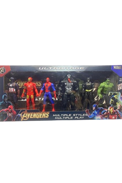 afreyz oyuncak Avengers Spider Man Örümcek Adam Hulk Batman Iron
