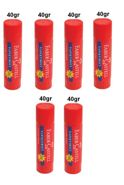 Faber Castel 40 Gram Stick Yapıştırıcı Büyük Boy 6 Adet