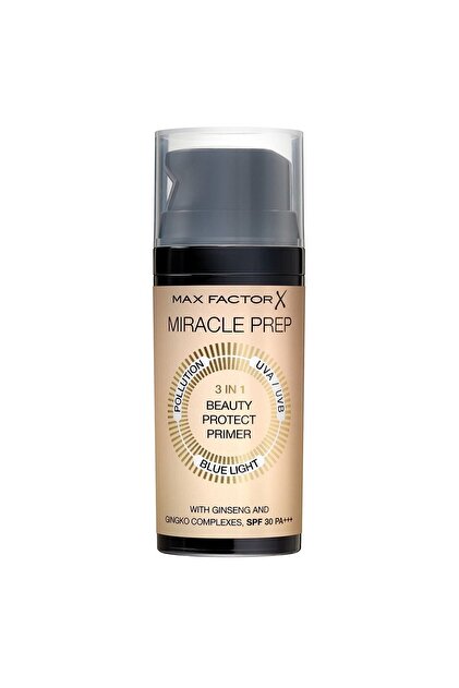 Max Factor Makyaj Bazı - Miracle Prep 3 in 1 Beauty Protect Primer
