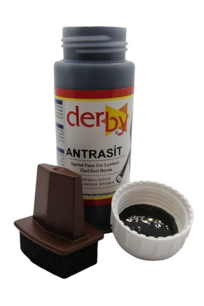 Mont Direksiyon Koltuk Deri Boyası 100ml Ve Saplı Sünger 1 Adet