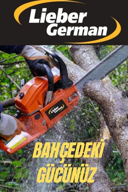 キキ出品 Lieber German Alman Gth5900 Profesyonel 2.1 Hp 52 Cc Benzinli Odun