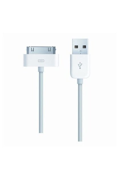 Iphone 4g-4gs Ipad 1-2-3 Uyumlu Şarj Aleti Usb Kablosu 1 mt