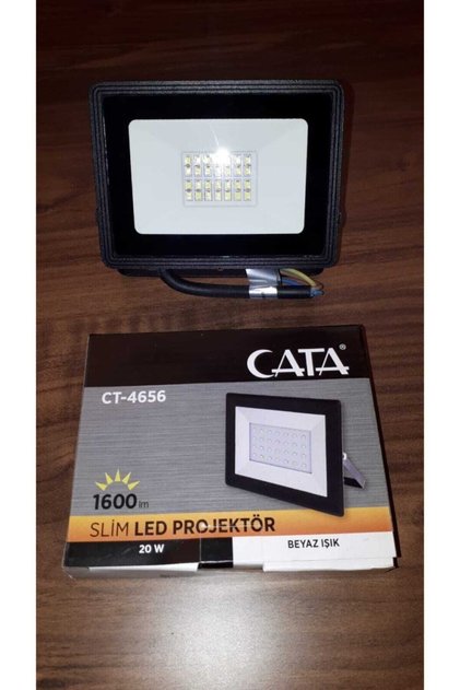 Ct 4656 20w Led Projektör Beyaz