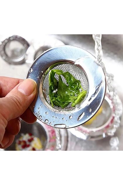 Paslanmaz Çelik Lavabo Süzgeci 7,5 Cm