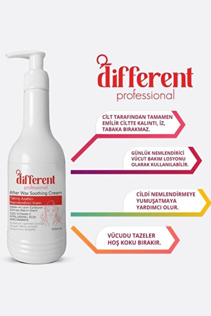 DİFFERENT PROFESİONAL Lazer Epilasyon Ve Ağda Sonrası Tahriş Batık