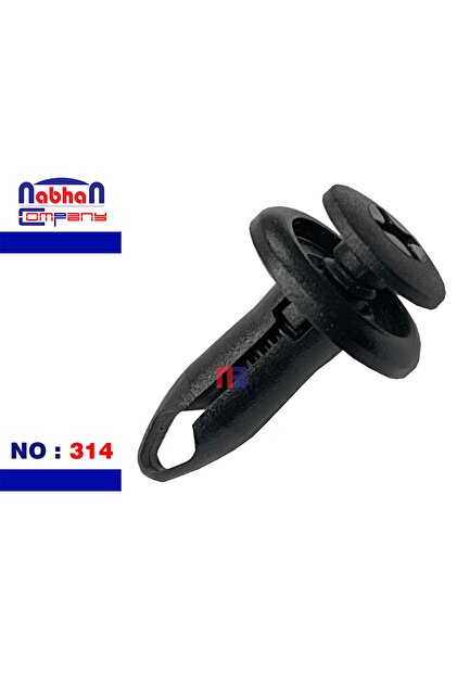 ふみ NB Klips Ford Focu Uyumlu Davlumbaz ve Tampon Klipsi 6Mm /100 ADET
