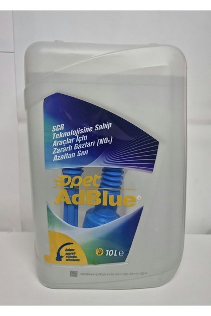 Adblue 10 Lt - Dolum Aparatlı
