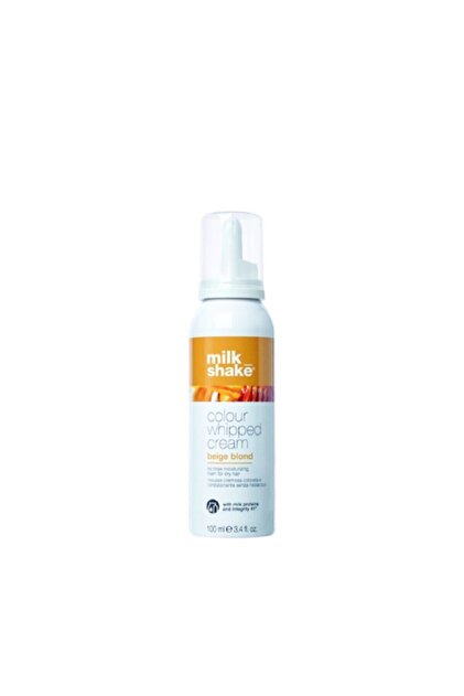 Milk_shake Whipped Cream Durulanmayan Renkli Bakım Köpüğü Beige Blond (bej Sarı) 100 Ml