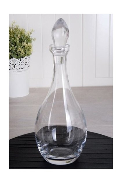 Cam Kapaklı Karaf Şişe Sürahi 1,4 Litre