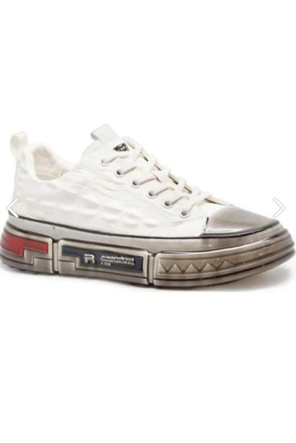 18219 Casual Erkek Deri Sneaker Ayakkabı