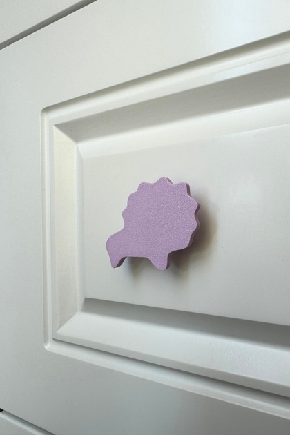 Purple Lion Cabinet Handle - Modern, Stylish and Durable Furniture Handle for Children's Room, Kitchen and Bathroom, Dh