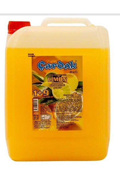 Beyaz Çardak 6KG 1+9 LİMONATA KONSANTRE ŞURUP MEYVE SUYU - Fiyatı
