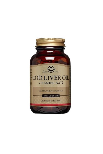 Cod Liver Oil 100 Kapsül