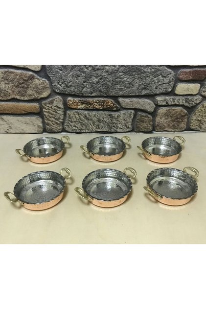 Bakır El Yapımı Çerezlik / Sunumluk / Kahvaltılık