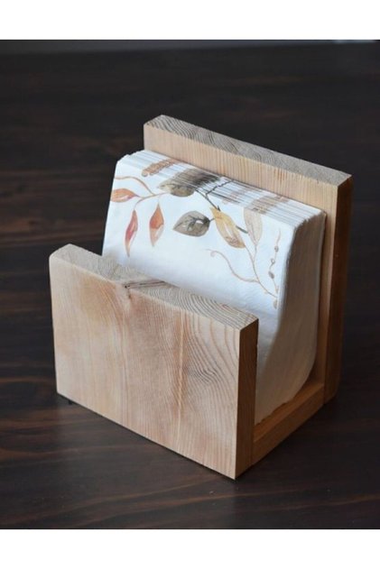 Wooden Napkin Holder
