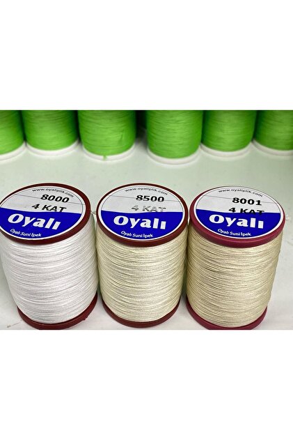 OYALI SUNİ İPEK NO:8500 4 KAT OYA VE NKIŞ İPİ 1 ADET - Fiyatı