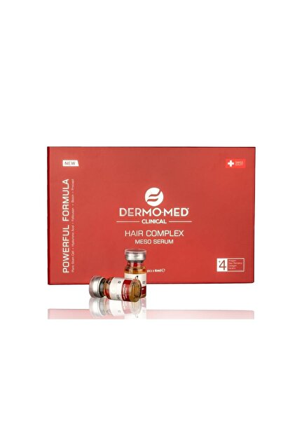 Dermomed Clinical Hair Complex Meso Serum+dermaroller Set 10*6 Ml