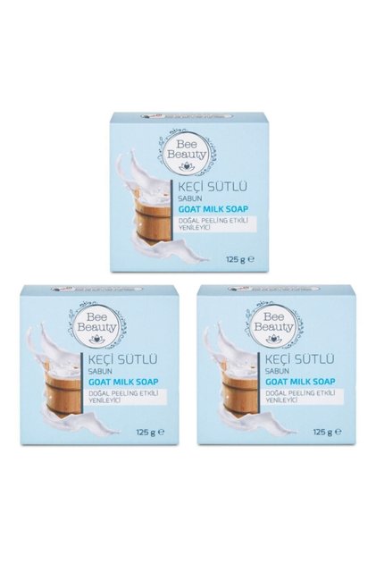 Goat Milk Solid Soap 125 Gr X3