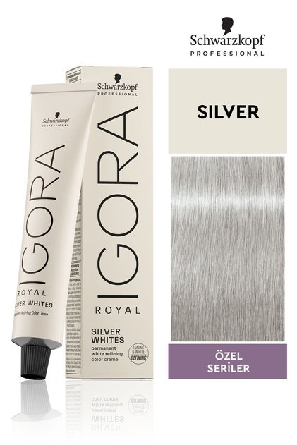 Royal Özel Seriler Silver Saç Boyası 60ml