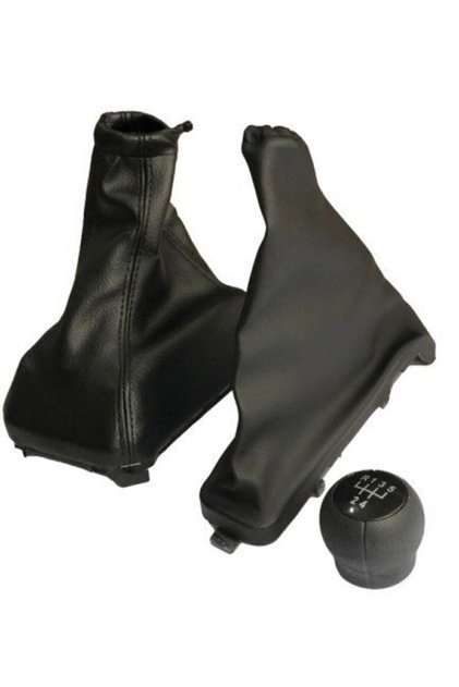 Opel Vectra A Compatible Gear Bellow - Gear Knob - Handbrake Bellow Black Set