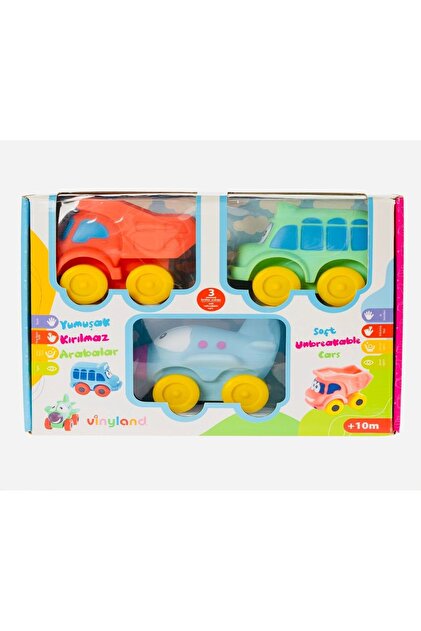 Shem Oyuncak arabalar Soft 3 lü Kırılmaz Arabalar - Fiyatı, Yorumları