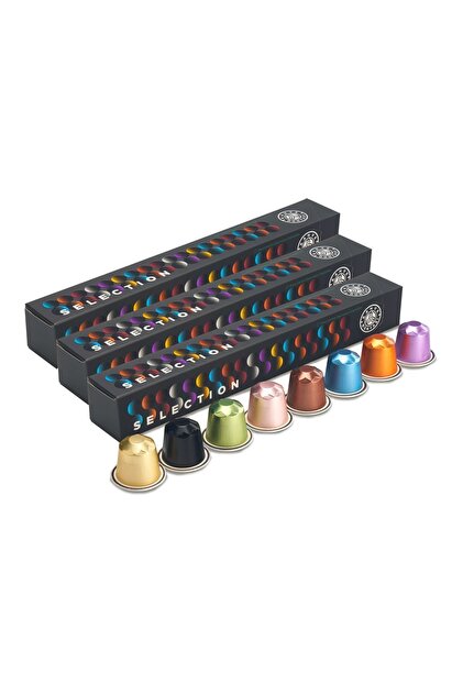 きょん　ナガセ3点セット Kahve Dünyası Selection Kapsül Kahve 3'lü Set Nespresso Ile Uyumlu