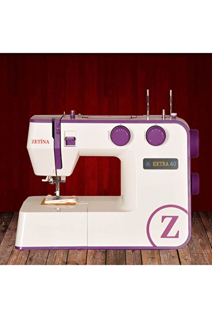 かなた赤紫 Genel Markalar Zetina Extra 40 Ev Tipi Dikiş Makinesi - Fiyatı